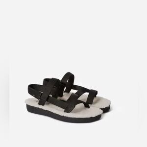 Everlane ReNew Teddy Sport Sandal Size 8 Black